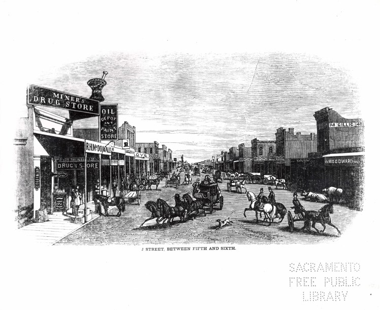 1854 Street Scene