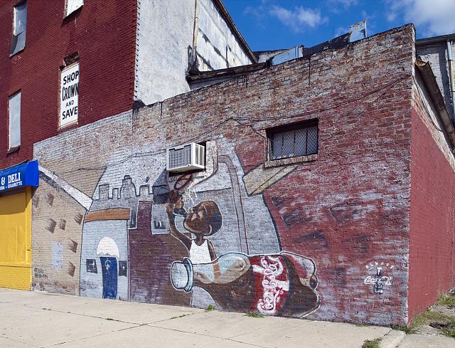Mural in Baltimore, Maryland