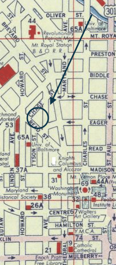 Shell Map Tyson Street 1956 copy