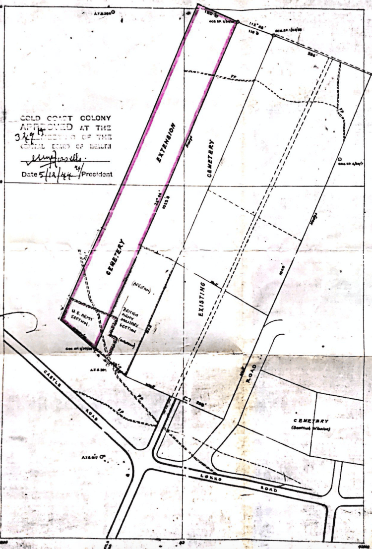 Plans to Extend Osu Cemetery Accra
